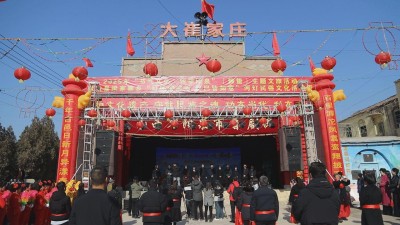 “灯映滹沱河，巳巳皆如意”  盂县梁家寨乡第八届河灯民俗文化活动周