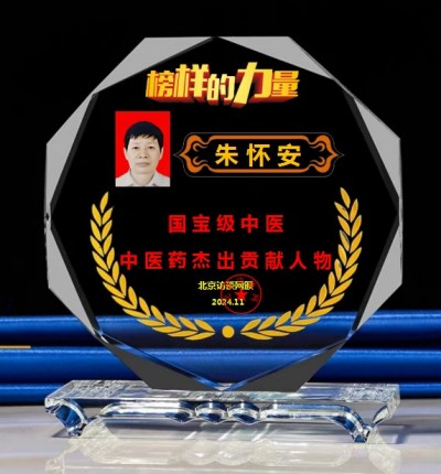 【全国两会重点推荐报道】中医药杰出贡献人物——朱怀安