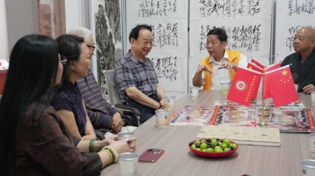 墨香润孝地，雅韵聚惠安——李松晨主任一行莅临惠安孝文化孝道教育馆座谈活动圆满举行