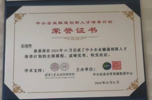 中国人才智库常务主席，国医大师，中医战略科学家，世界中医药协会专业委员会会长彭福寿